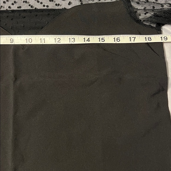 J. Crew Black Sheer Polka Dot Blouse - Picture 3 of 4